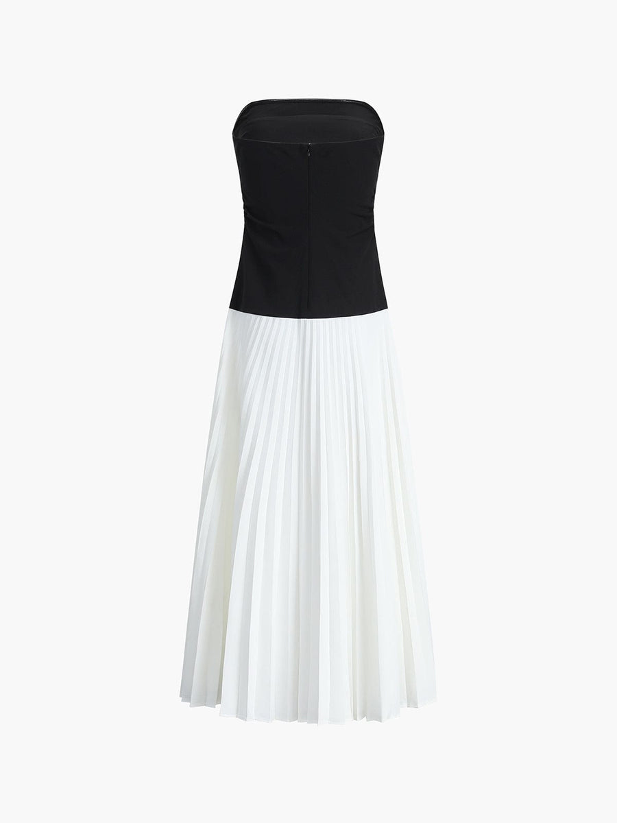 Elise | Stilvolles Bustier-Top & Fließender Maxi-Rock für einen edlen Look
