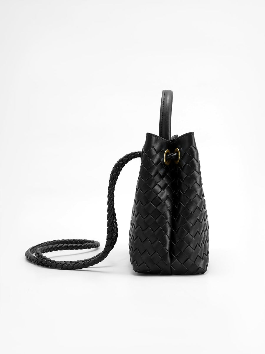 Damen Handtasche – Elegante Tasche mit Drehverschluss & Schulterriemen