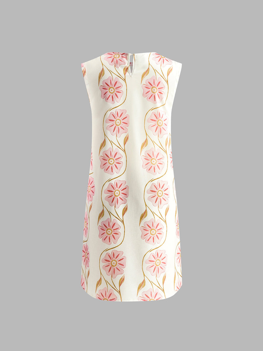 Sommerkleid mit floraler Stickerei – Femininer Boho-Chic