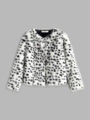 Stylische Kunstfelljacke mit Leopardenmuster – Trendig & Kuschelig