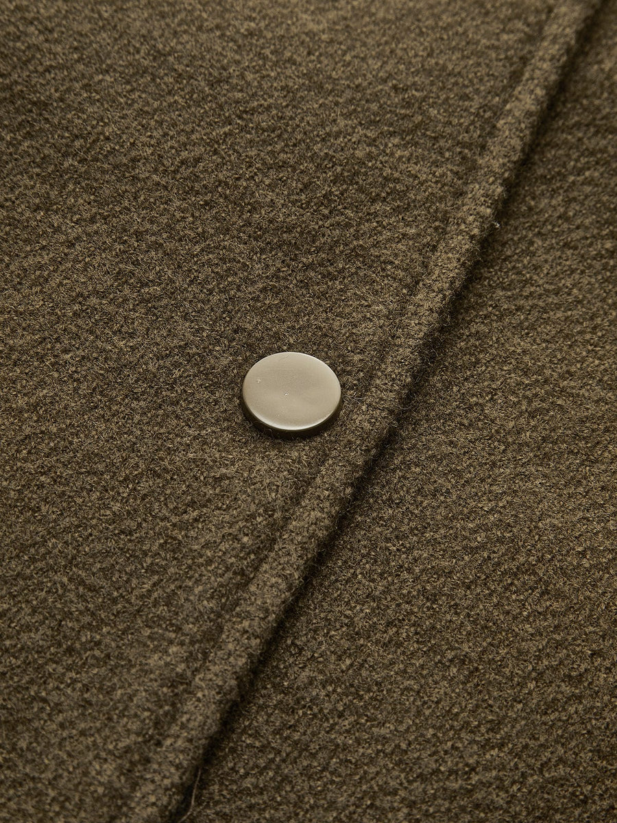 Molly | Lässige Varsity-Jacke im Retro-Stil mit gestreiften Ärmeldetails und gerippten Bündchen