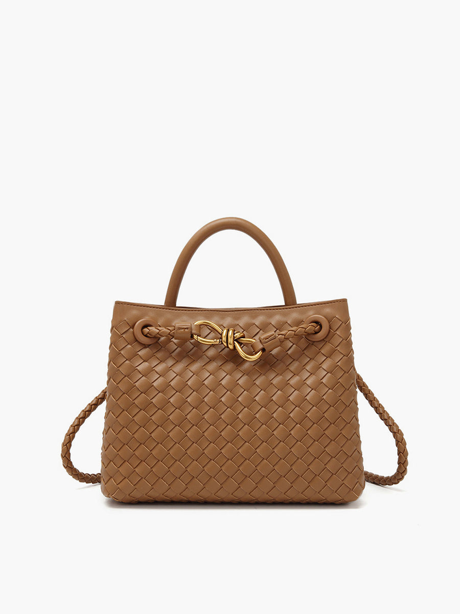 Damen Handtasche – Elegante Tasche mit Drehverschluss & Schulterriemen