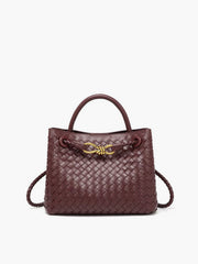 Damen Handtasche – Elegante Tasche mit Drehverschluss & Schulterriemen
