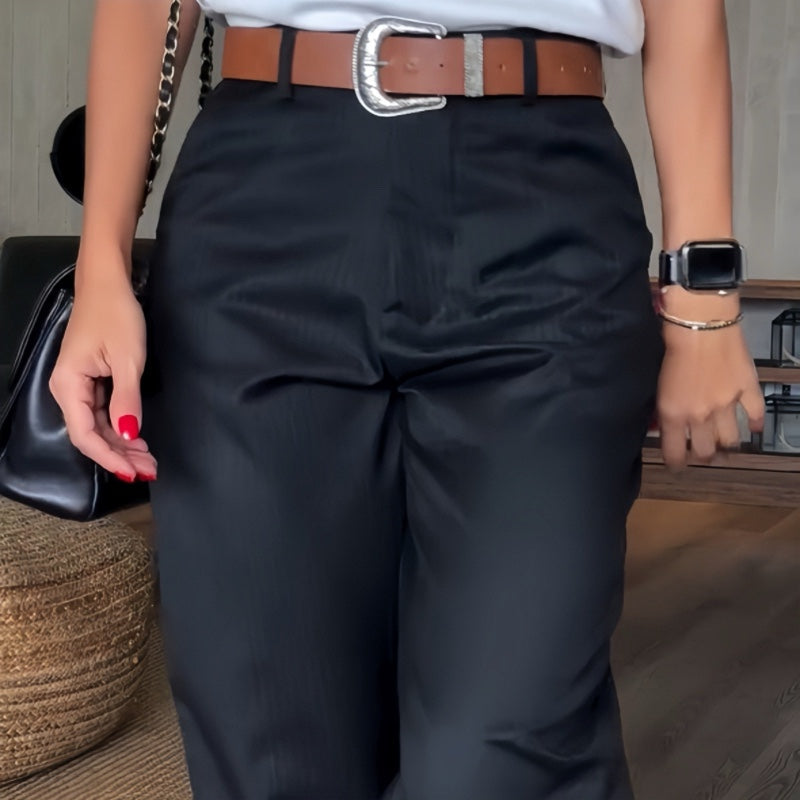 Elegante Damen Anzughose mit hoher Taille | Figurbetont & Bürotauglich