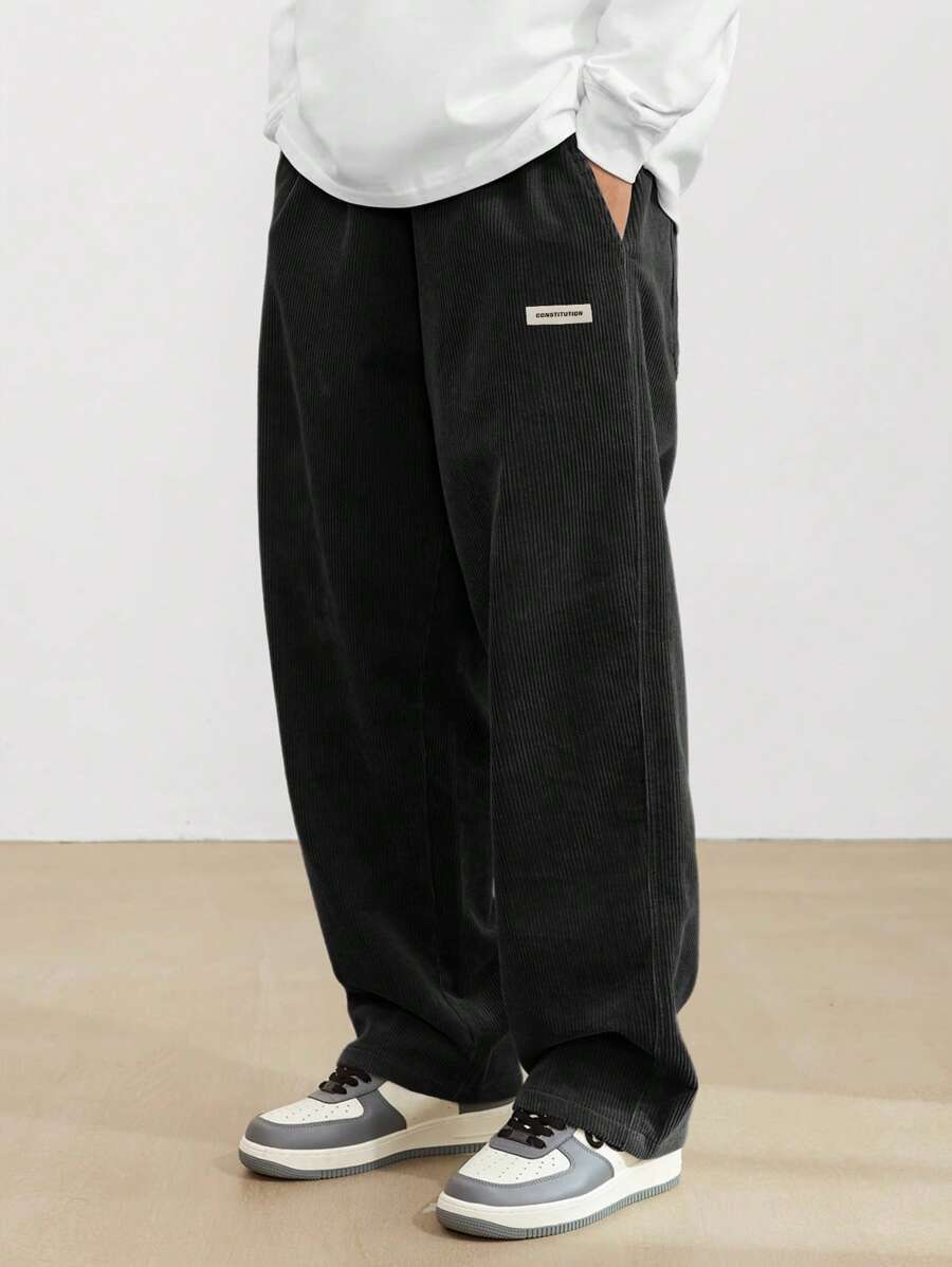 Baggy Hose Herren | Weite Hose Herren | Cleanes Design & Verstellbarer Bund