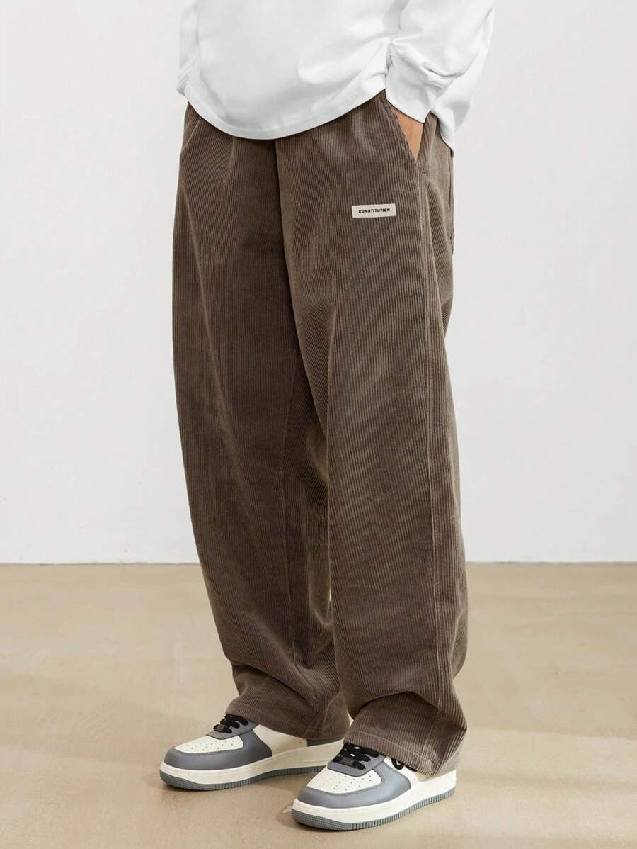 Baggy Hose Herren | Weite Hose Herren | Cleanes Design & Verstellbarer Bund