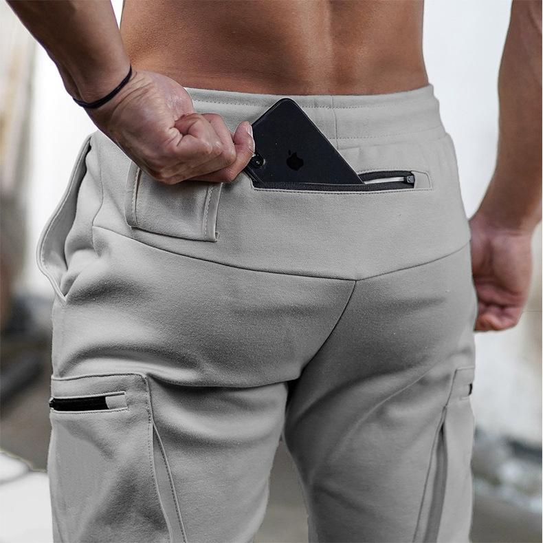 Herren-Jogginghose mit 4-Wege-Stretch und Taschen – Sporthose für Alltag und Training