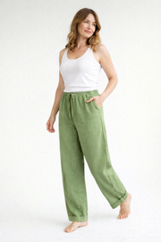 Pantaloni a vita alta comodi da donna | Taglio ampio