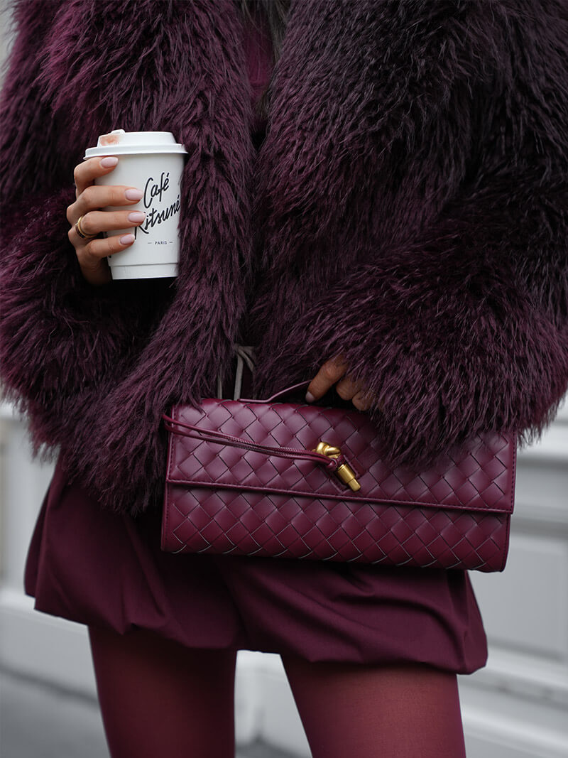 Bianca woven Tasche