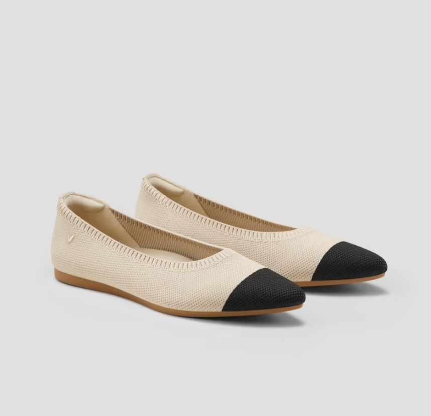 Riley - Ballerinas Schuhe Damen | Slip-On Style Bequeme Passform Schuhe