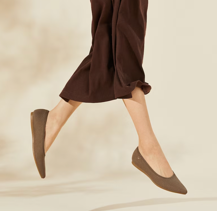 Riley - Ballerinas Schuhe Damen | Slip-On Style Bequeme Passform Schuhe