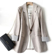 Lässiger Blazer Damen | Mit Tasche