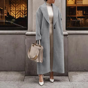 Damen Langer Übergroßer Casual Mantel | Winter