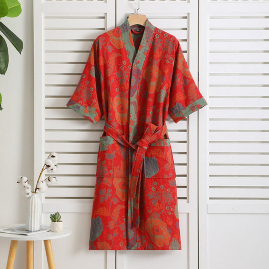 Blumenkimono Bademantel für Elegante Momente