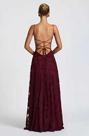 Blumenmuster Kleid | Festliches Kleid für Damen