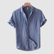 Camicia di lino Bologna | Camicie da uomo a maniche corte