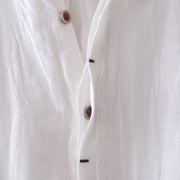 Camicia di lino Bologna | Camicie da uomo a maniche corte