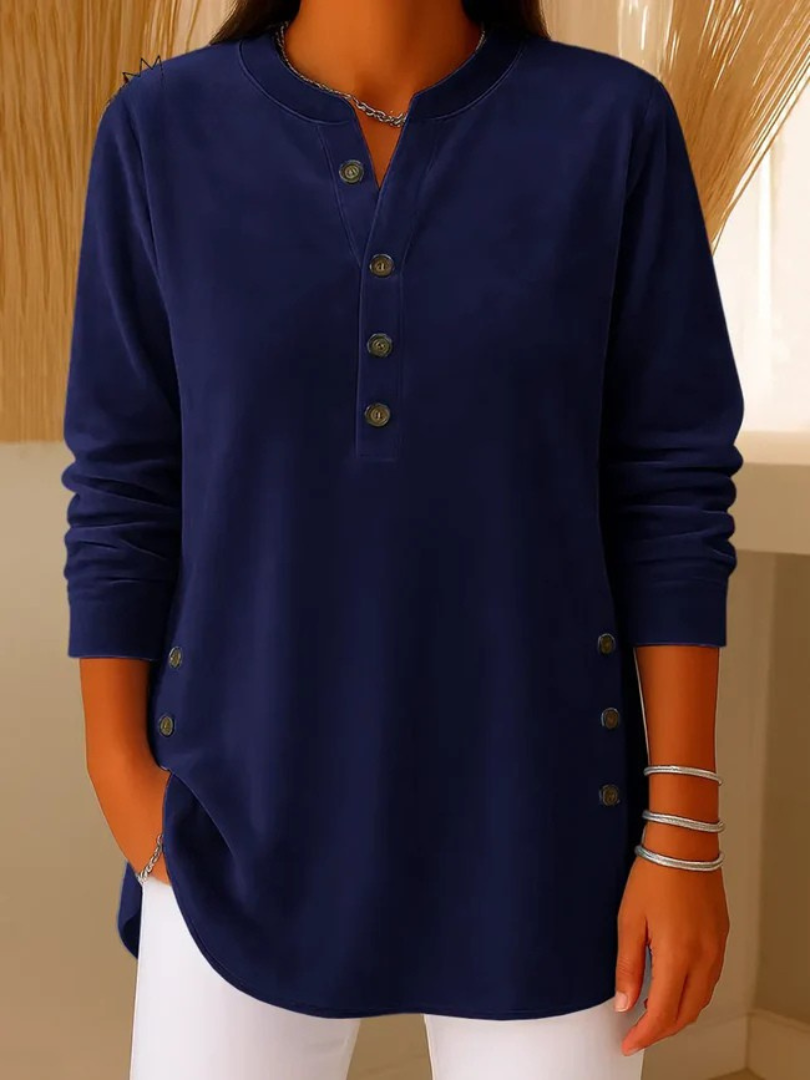 Bonnie™ - Klassischer Rundhalsausschnitt Pullover