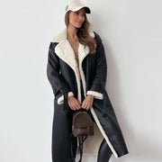 Damen Wintertrenchcoat | Mit Knöpfen