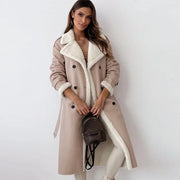 Damen Wintertrenchcoat | Mit Knöpfen