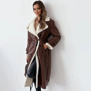 Damen Wintertrenchcoat | Mit Knöpfen