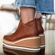 Gabriela | Damen Orthopädische Plattform Stiefeletten
