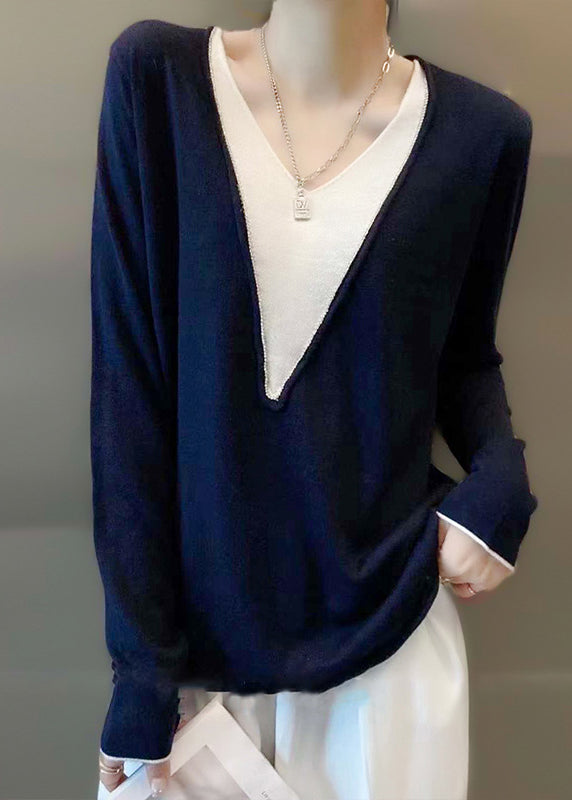 Neele | Weicher V-Ausschnittpullover mit Kaschmirgefühl