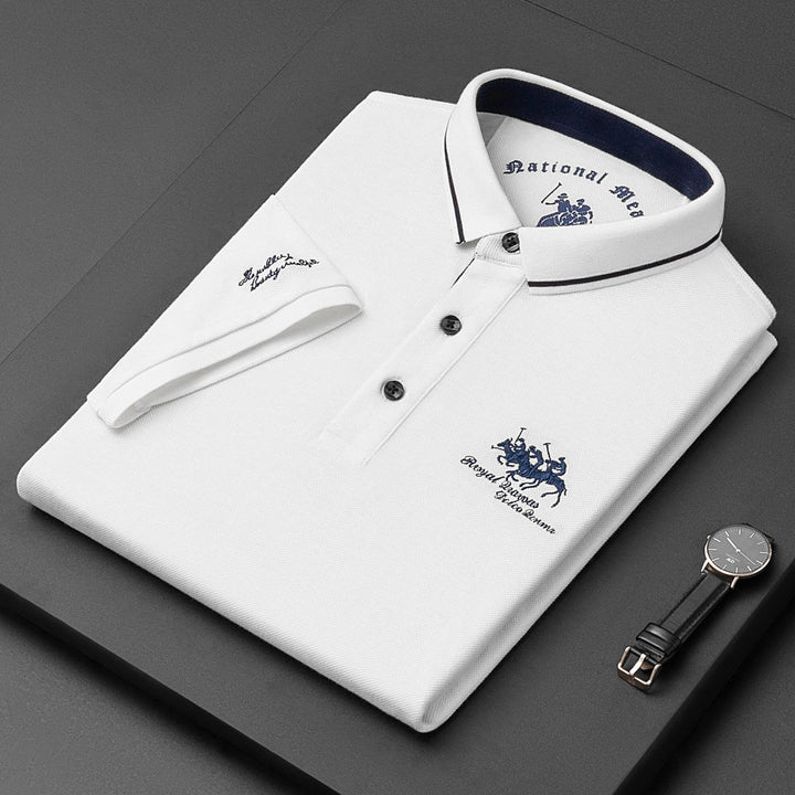 Herren-Poloshirt mit Kragen