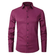 Braony | Klassisches Langarmh Herrenhemd mit modernem Slim-Fit