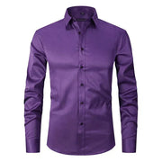 Braony | Klassisches Langarmh Herrenhemd mit modernem Slim-Fit