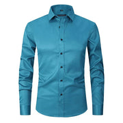 Braony | Klassisches Langarmh Herrenhemd mit modernem Slim-Fit