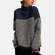 ASTA - FISCHGRÄT-STRICKPULLOVER