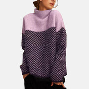 ASTA - FISCHGRÄT-STRICKPULLOVER