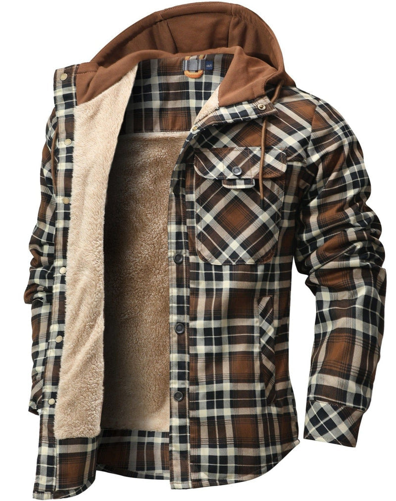 Avraham - Langärmelige Kapuzen Jacke Mit Tasche