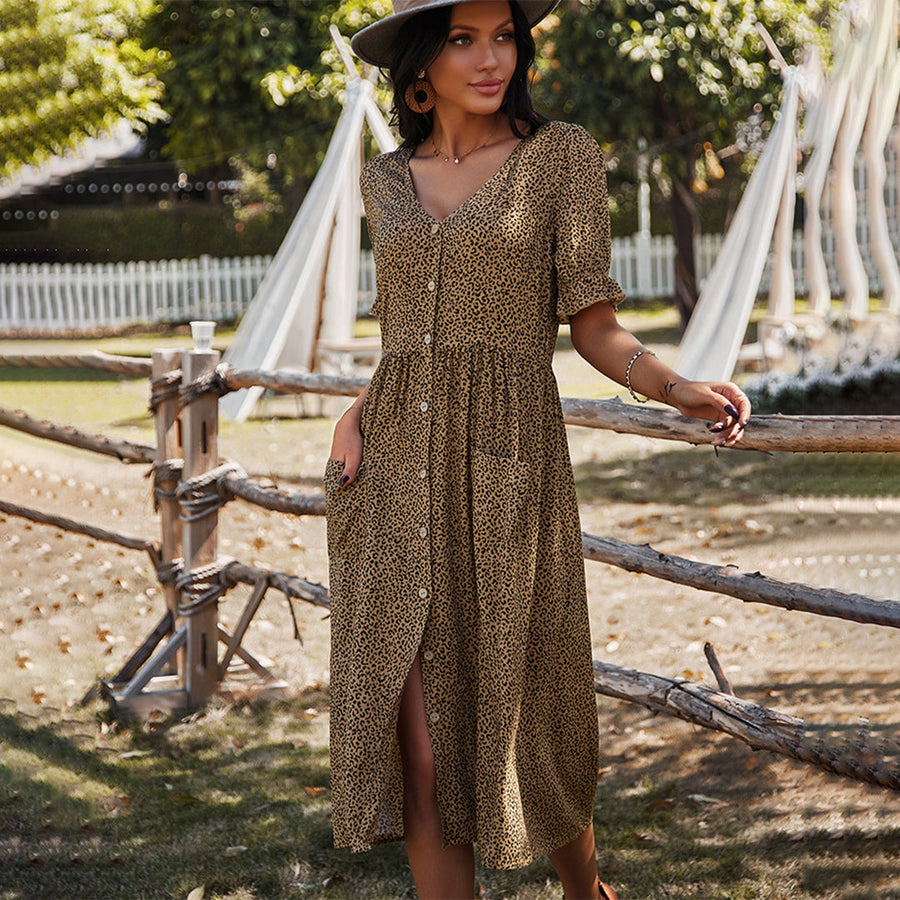 Bequemes - Hübsches Sommer Puffkleid für dich