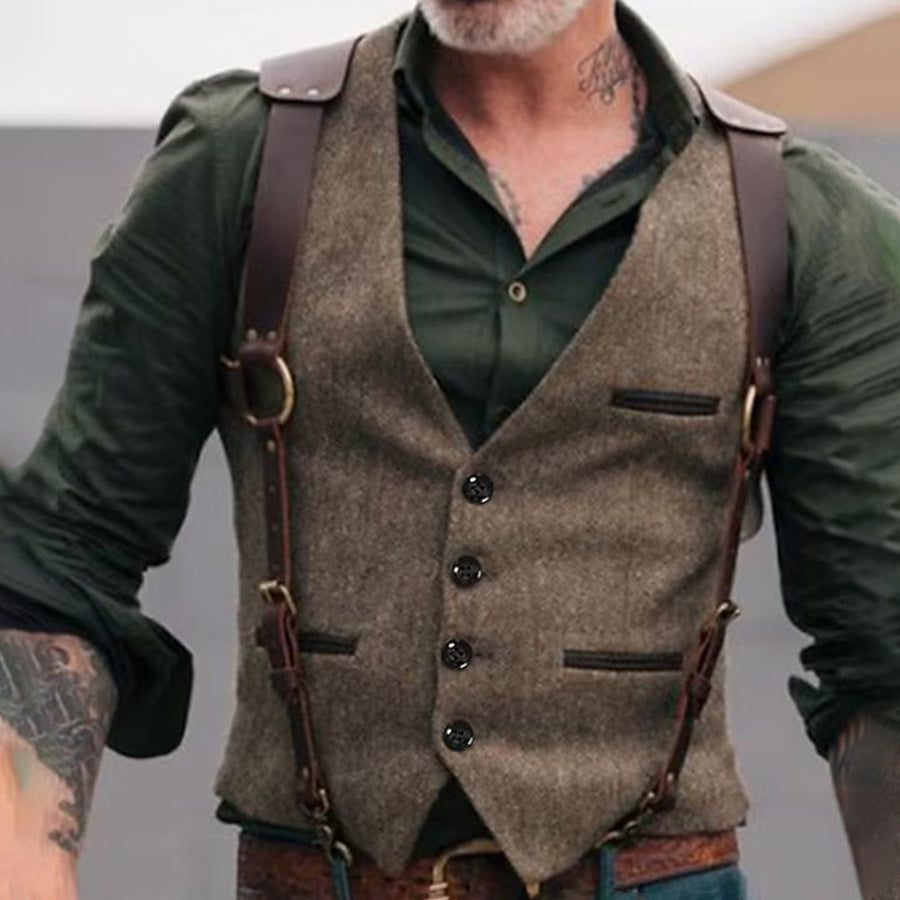 Vintage Weste Für Herren | Leger