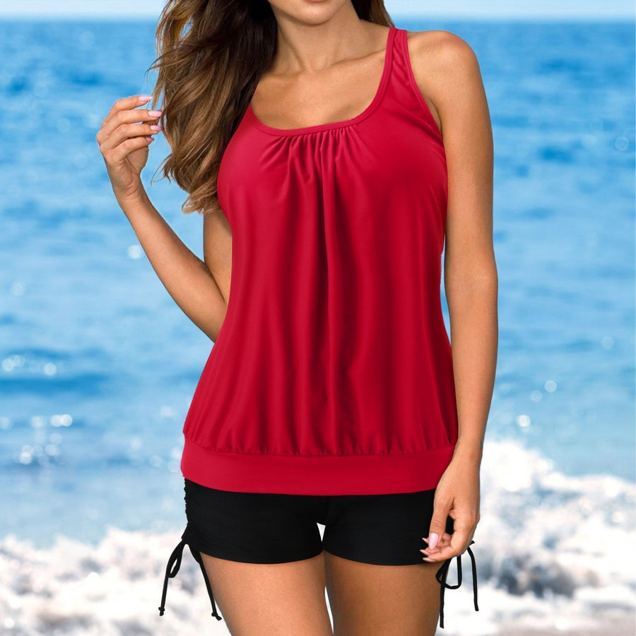 Heidi-Mode | Tankini Tropical mit Buntem Druck