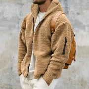 Lässige Fleecejacke Mit Reißverschluss Für Herren | Winter