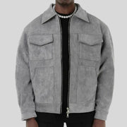 Klassische Bomberjacke Für Herren | Reißverschluss