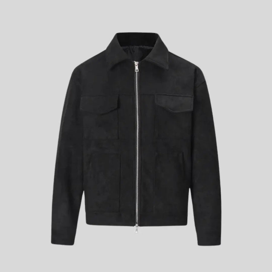 Klassische Bomberjacke Für Herren | Reißverschluss