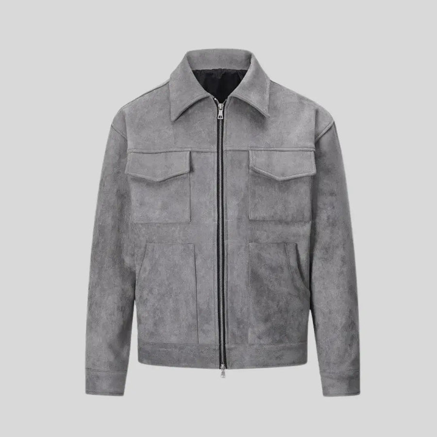 Klassische Bomberjacke Für Herren | Reißverschluss