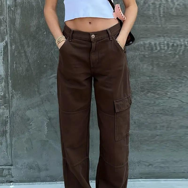 Damen Leinenhose Cargo – Lässig & Modisch für jeden Tag