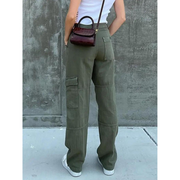 Damen Leinenhose Cargo – Lässig & Modisch für jeden Tag