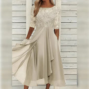 Marie | Stilvolles Damen Sommerkleid luftig und elegant