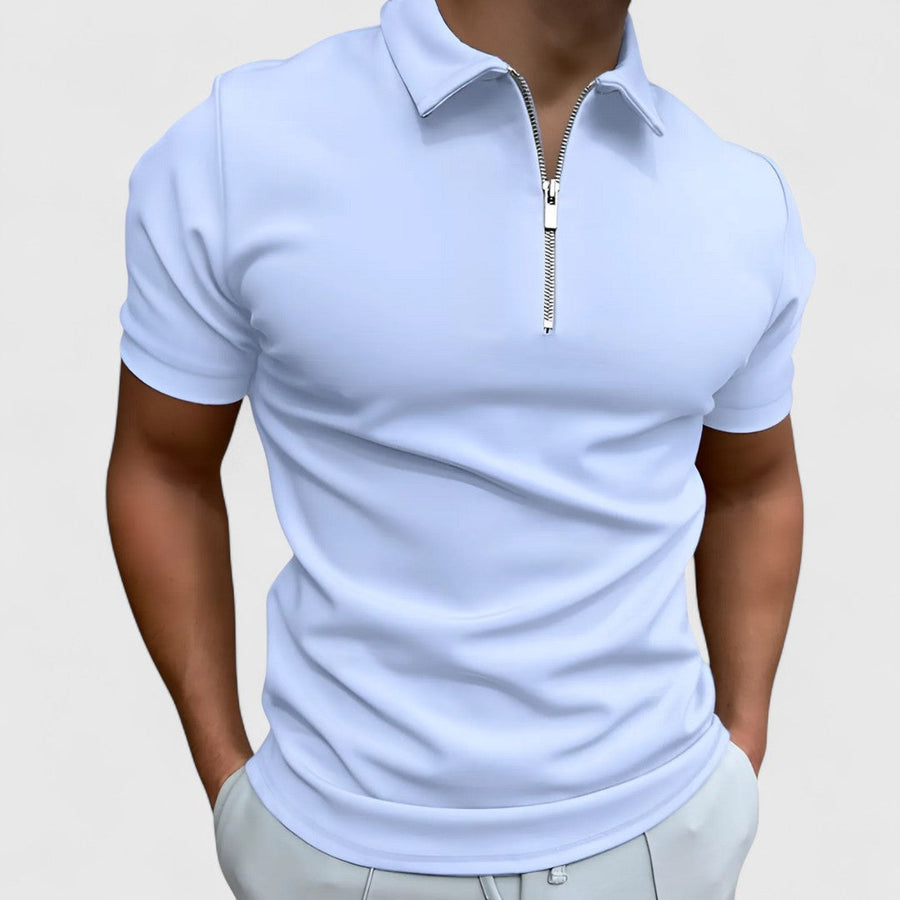 Lucas | Poloshirt mit Reißverschluss