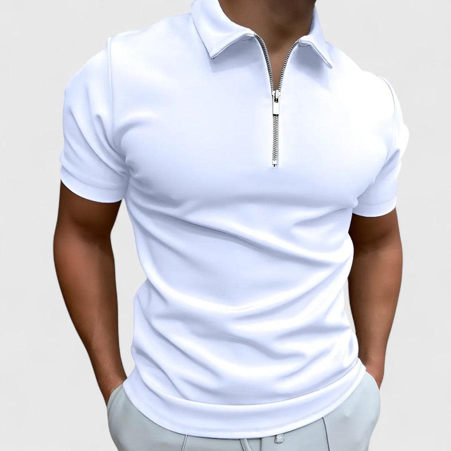 Lucas | Poloshirt mit Reißverschluss