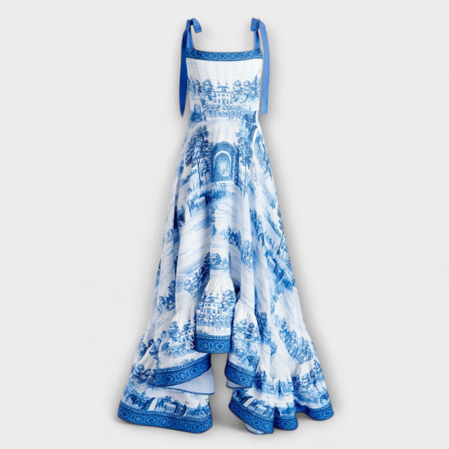 Lucia - Zauberhaftes Maxi-Blumenkleid
