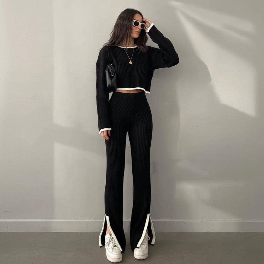 ElegantEase™ 2-in-1 Set – Stilvolle Übergangsjacke & Hose