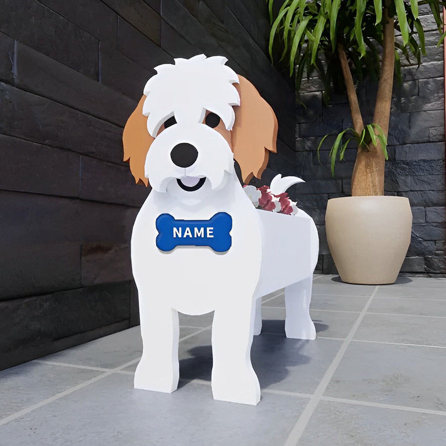 Cavachon Flower Pot