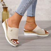 Celmiva™ – Damen Plateau Sandalen Mit Komfort Und Eleganz Für Den Sommer